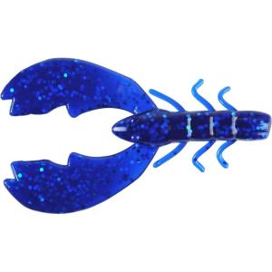 Berkley PowerBait Chigger Craw Sapphire Blue, 4″ (9 Count)
