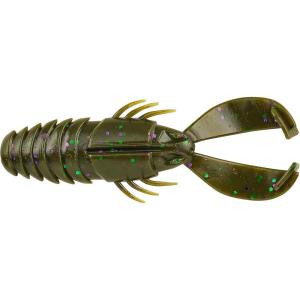 Berkley PowerBait Crash Craw Fishing Soft Bait(Green Pumpkin Party)