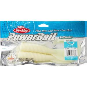 Berkley PowerBait Grub , Glow, 8″