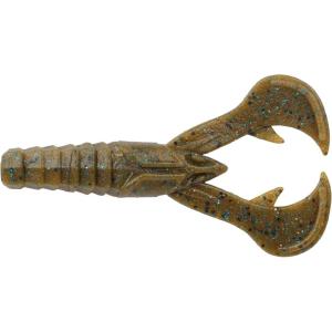 Berkley PowerBait MaxScent Crud Craw(Green Pumpkin Blue Fleck)