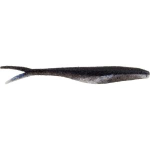 Berkley PowerBait MaxScent Flatnose Jerk Shad Fishing Soft Bait(Black Shiner)