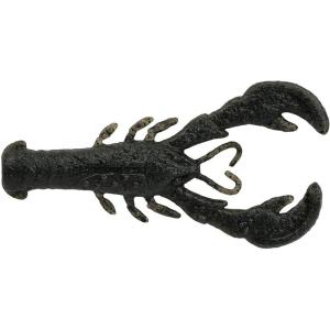 Berkley PowerBait MaxScent Lil’ Super Trooper Fishing Soft Bait(Black Powder)