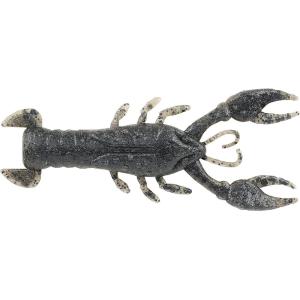 Berkley PowerBait MaxScent Lil’ Trooper Fishing Soft Bait(Black Powder)