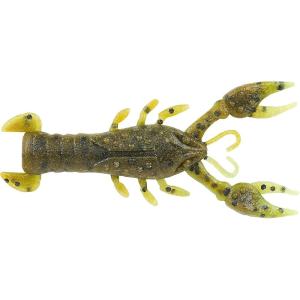 Berkley PowerBait MaxScent Lil’ Trooper Fishing Soft Bait(Green Pumpkin/Watermelon)