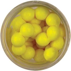 Berkley PowerBait Power Eggs Floating Magnum Fishing Soft Bait(Fluorescent Yellow – Garlic Scent)