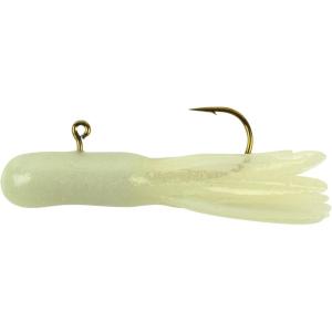 Berkley PowerBait Pre-Rigged Atomic Tubes Fishing Soft Bait(Glow)