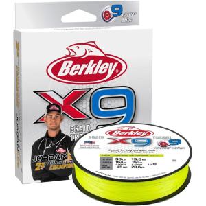 Berkley x9 Braid Fishing Line(Flame Green – Jordan Lee)
