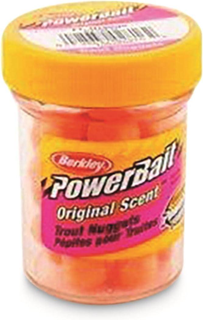 imageBerkley PowerBait Power Nuggets Fishing Dough Bait Assorted Colors Scent Dispersion Technology Irresistible Scent and Flavor Moldable and Easy to UseSherbet