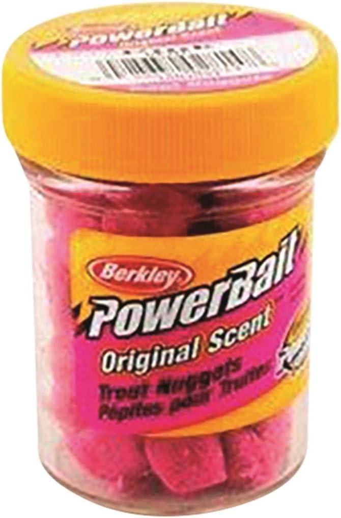 imageBerkley PowerBait Power Nuggets Fishing Dough Bait Assorted Colors Scent Dispersion Technology Irresistible Scent and Flavor Moldable and Easy to UseSherbet
