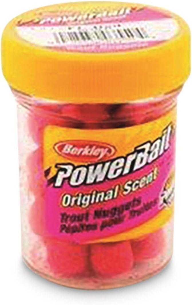 imageBerkley PowerBait Power Nuggets Fishing Dough Bait Assorted Colors Scent Dispersion Technology Irresistible Scent and Flavor Moldable and Easy to UseSherbet