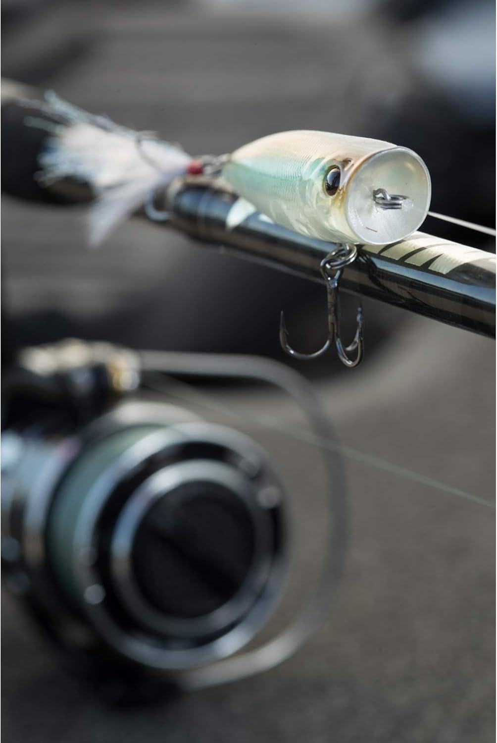 imageBerkley Bullet Pop Topwater Fishing Lure MF Frog 25 oz 70mm 275in Topwater Tail Weighted Design Tuned for Maximum Casting Distance Equipped with Fusion19 Hook