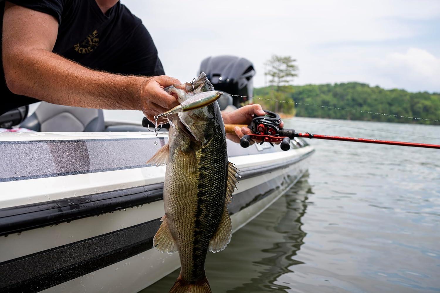 imageBerkley Choppo Topwater Fishing Lure Ghost White Size 105 Cupped Propeller Tail for Balance of Sound and Spray Equipped with Sharp Fusion19TM Hook