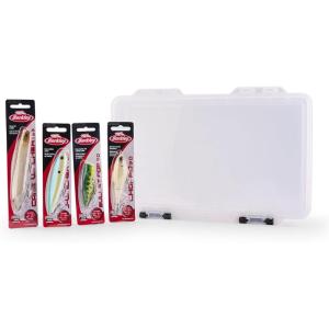 Berkley Choppo Topwater Fishing Lure, Ghost White, Size 120, Cupped Propeller Tail for Balance of Sound and Spray, Equipped with Sharp Fusion19TM Hook