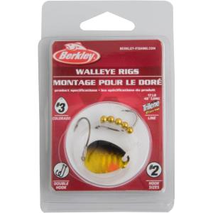Berkley Walleye Mono Rigs – Colorado(Black Gold)