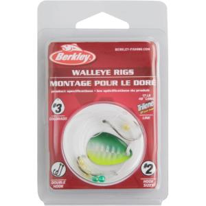 Berkley Walleye Mono Rigs – Colorado(Green)