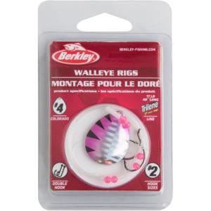 Berkley Walleye Mono Rigs – Colorado(Pink)