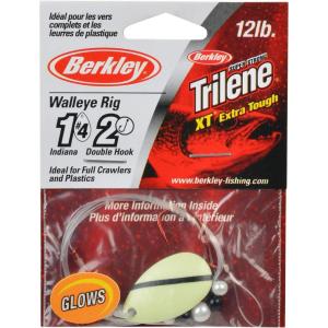 Berkley Walleye Mono Rigs – Indiana(Florescent Orange/Black Stripe)
