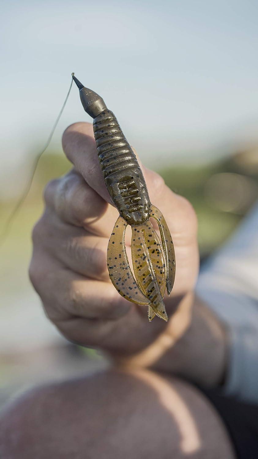 imageBerkley PowerBait Pit Boss Fishing Soft BaitGreen Pumpkin
