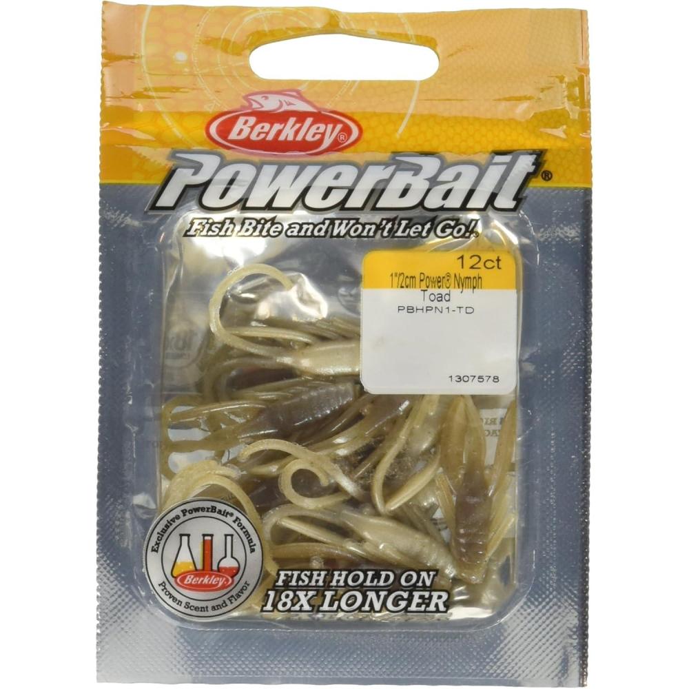 imageBerkley PowerBait Power Nymph Toad 1quot 12 Count
