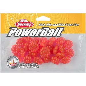 Berkley PowerBait Trout/Steelhead Egg Clusters Fishing Bait, Shrimp, Irresistible Scent & Flavor, Natural Presentation, Ideal for Trout, Steelhead, Salmon and More