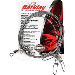 Berkley Steelon Wire-Wound Leaders,Bright,18 in