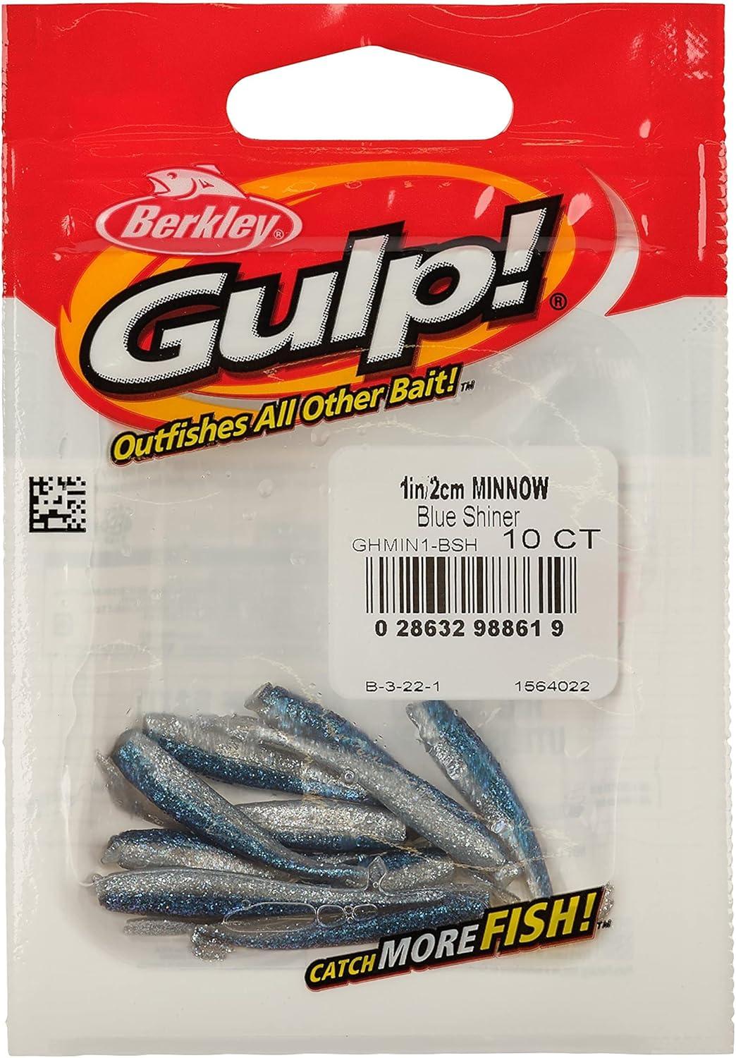 imageBerkley Gulp Minnow Fishing Soft BaitBlue Shiner