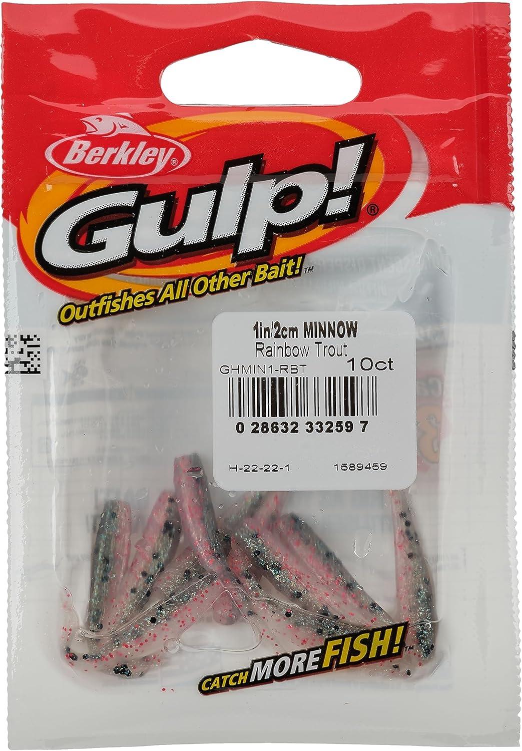 imageBerkley Gulp Minnow Fishing Soft BaitRainbow Trout