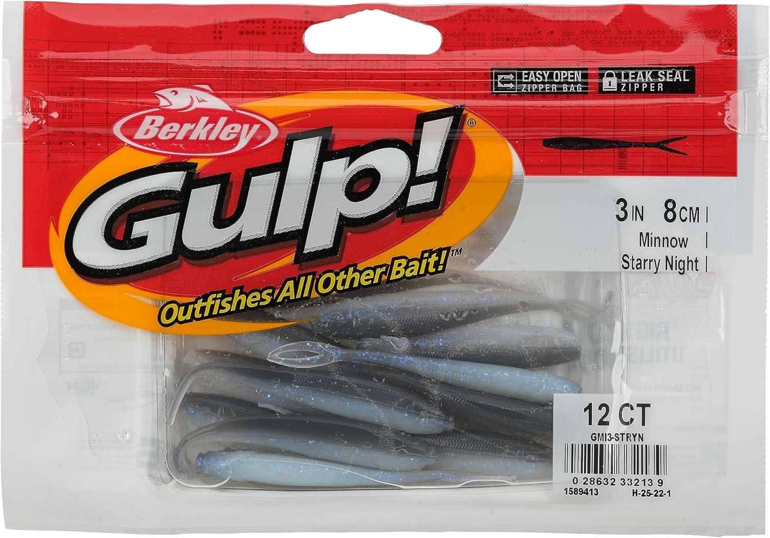 imageBerkley Gulp Minnow Fishing Soft BaitStarry Night