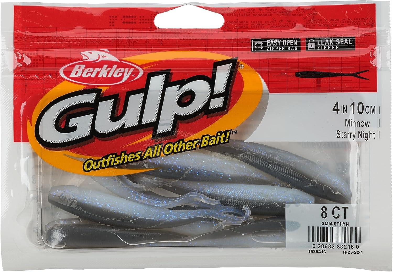 imageBerkley Gulp Minnow Fishing Soft BaitStarry Night