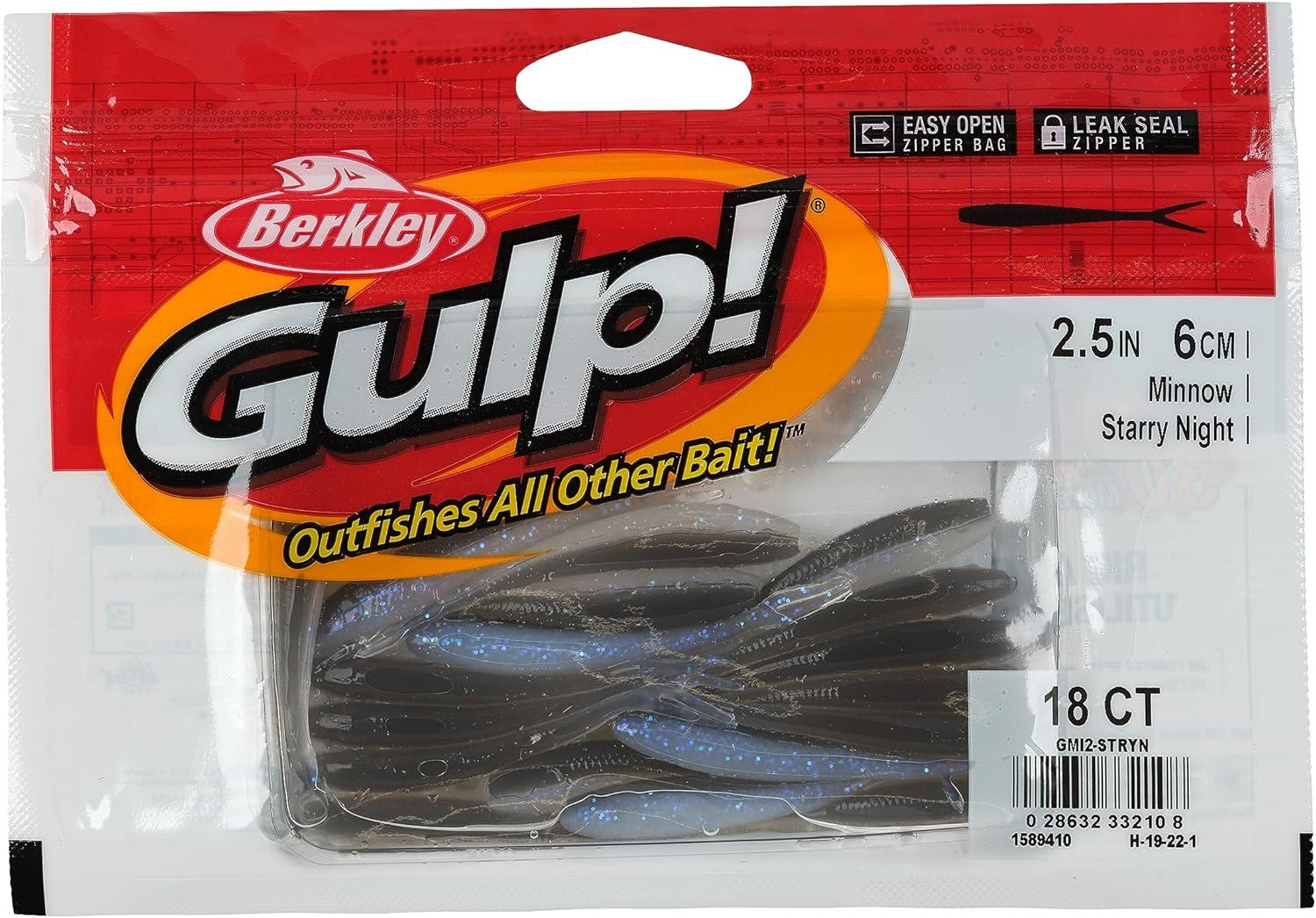 imageBerkley Gulp Minnow Fishing Soft BaitStarry Night