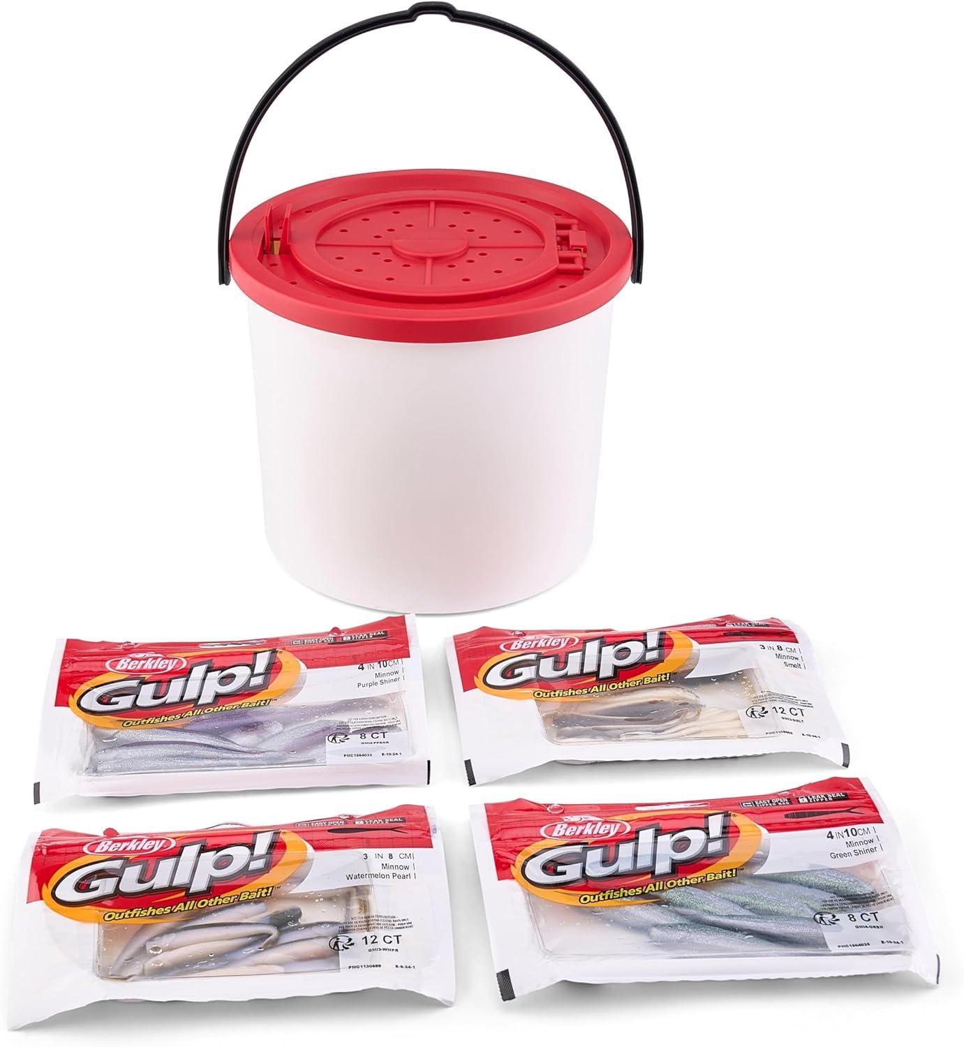imageBerkley Gulp Minnow Fishing Soft BaitWalleye Buster Variety Kit