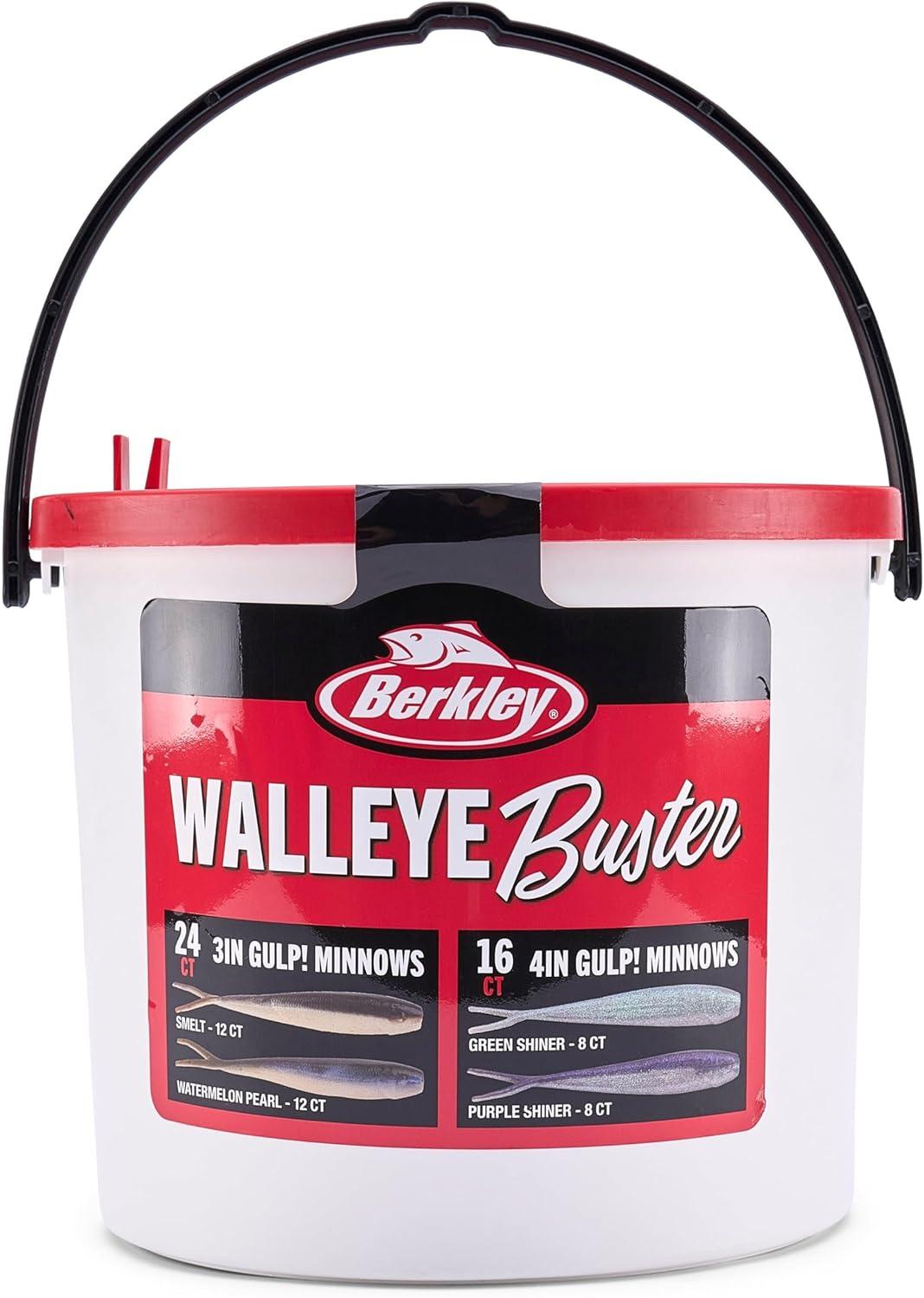 imageBerkley Gulp Minnow Fishing Soft BaitWalleye Buster Variety Kit