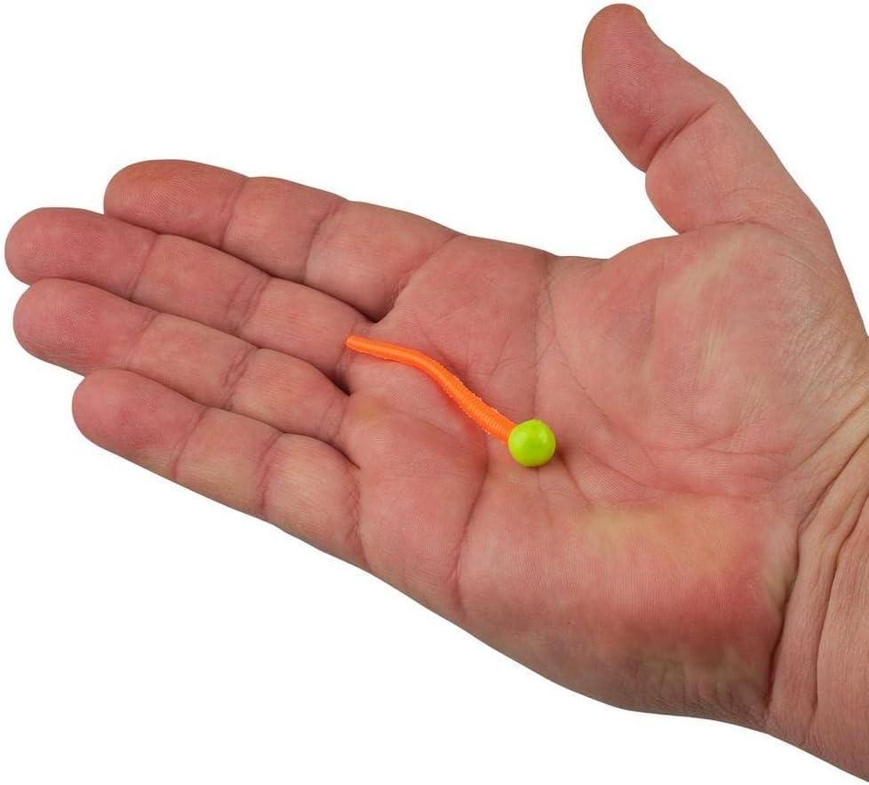 imageBerkley PowerBait Floating Mice Tails Fishing Soft Bait 1ChartreuseFluorescent Orange