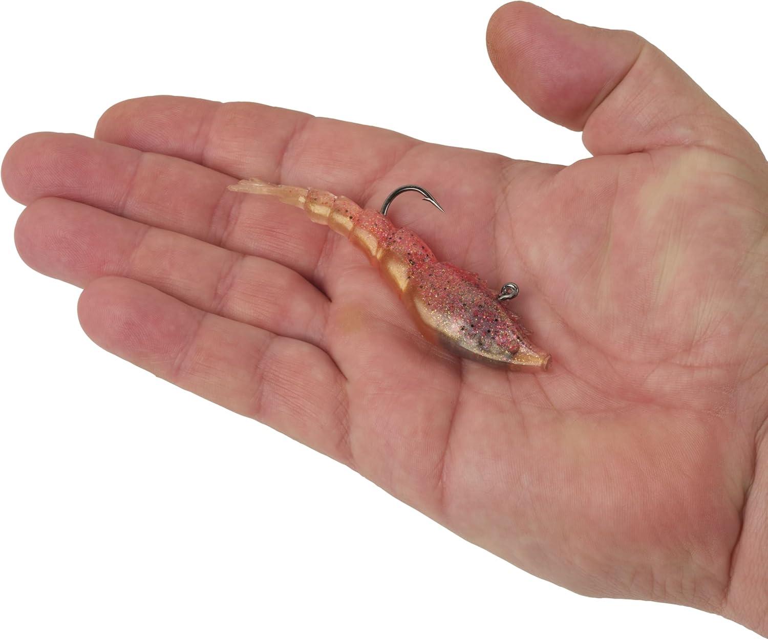imageBerkley PowerBait Saltwater PowerSwitch Shrimp Fishing Soft BaitSangria