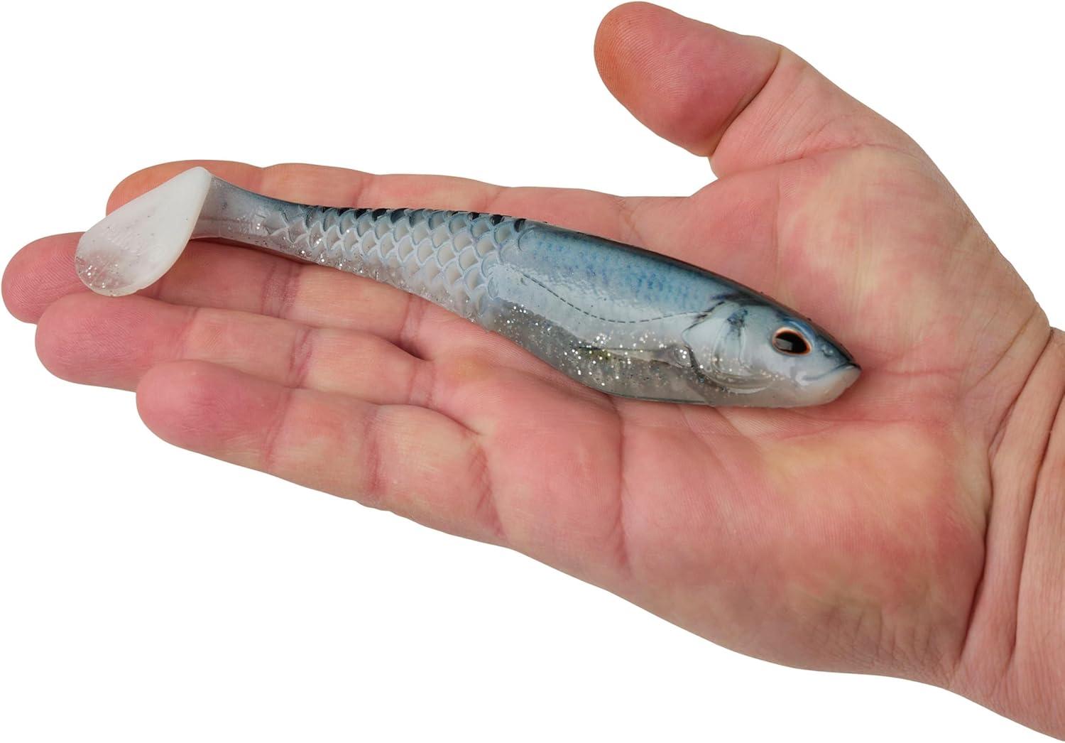 imageBerkley PowerBait Unrigged CullShad Fishing Soft BaitHD Blue Shad