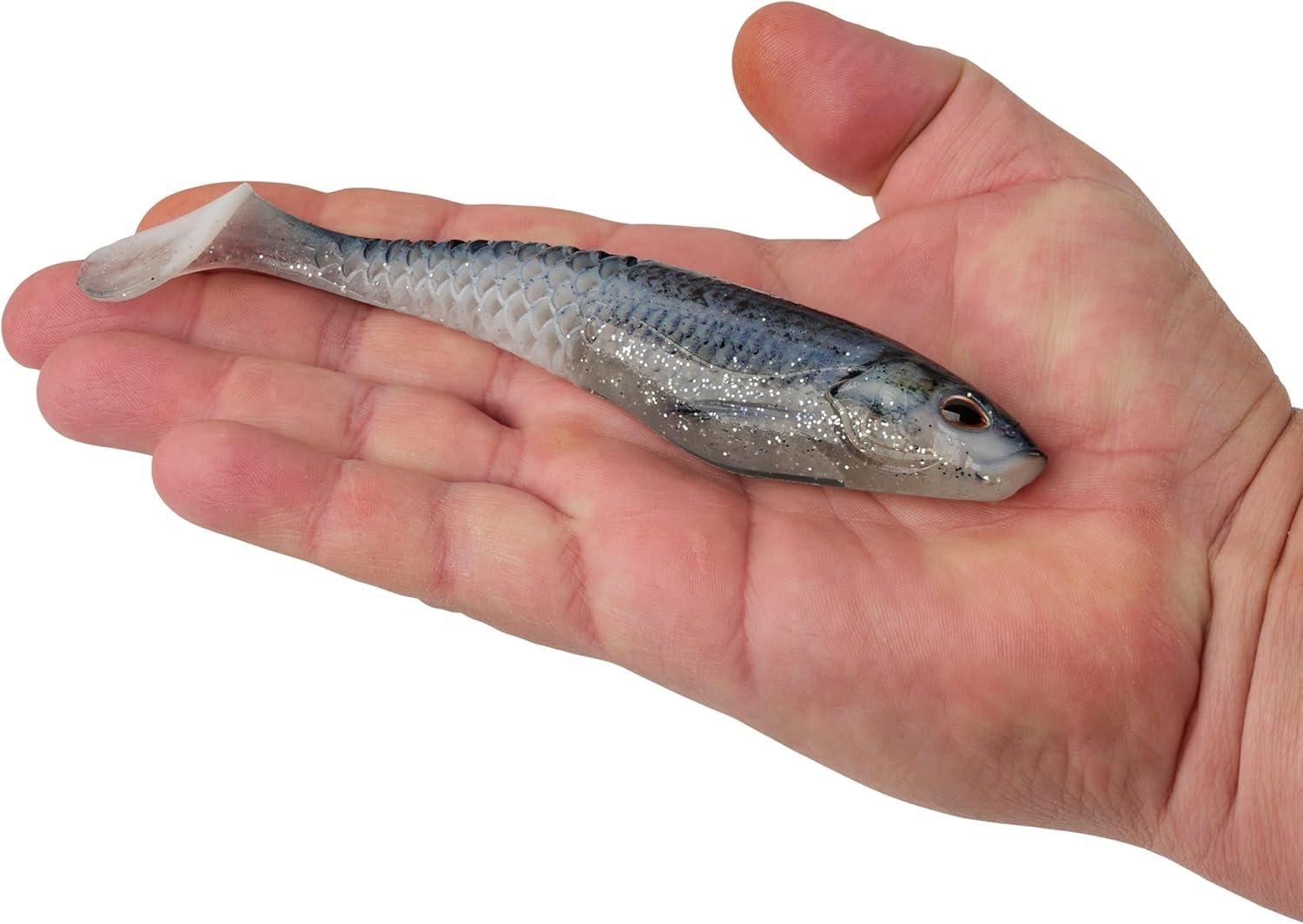 imageBerkley PowerBait Unrigged CullShad Fishing Soft BaitHD Ghost Gizzard