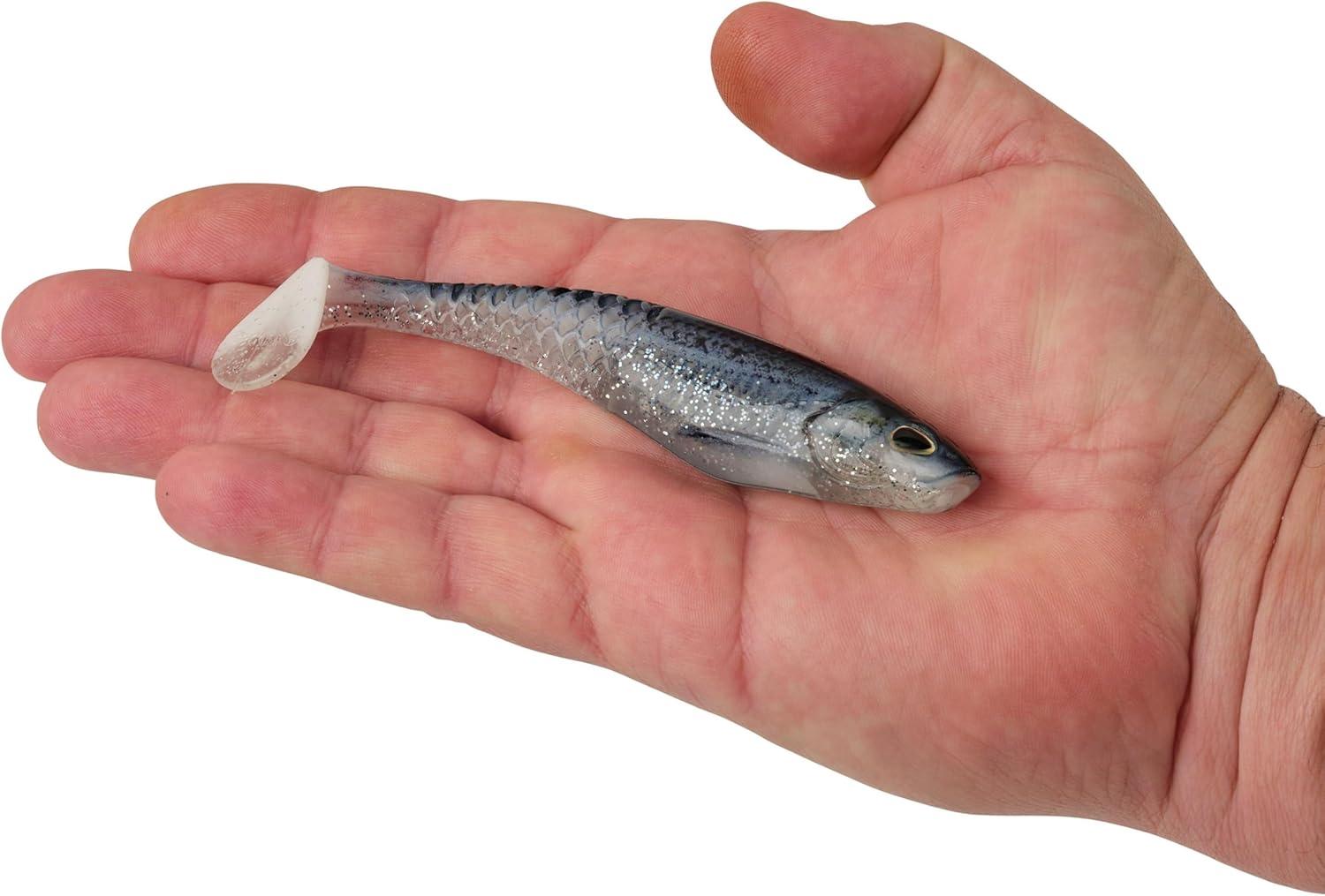 imageBerkley PowerBait Unrigged CullShad Fishing Soft BaitHD Ghost Gizzard