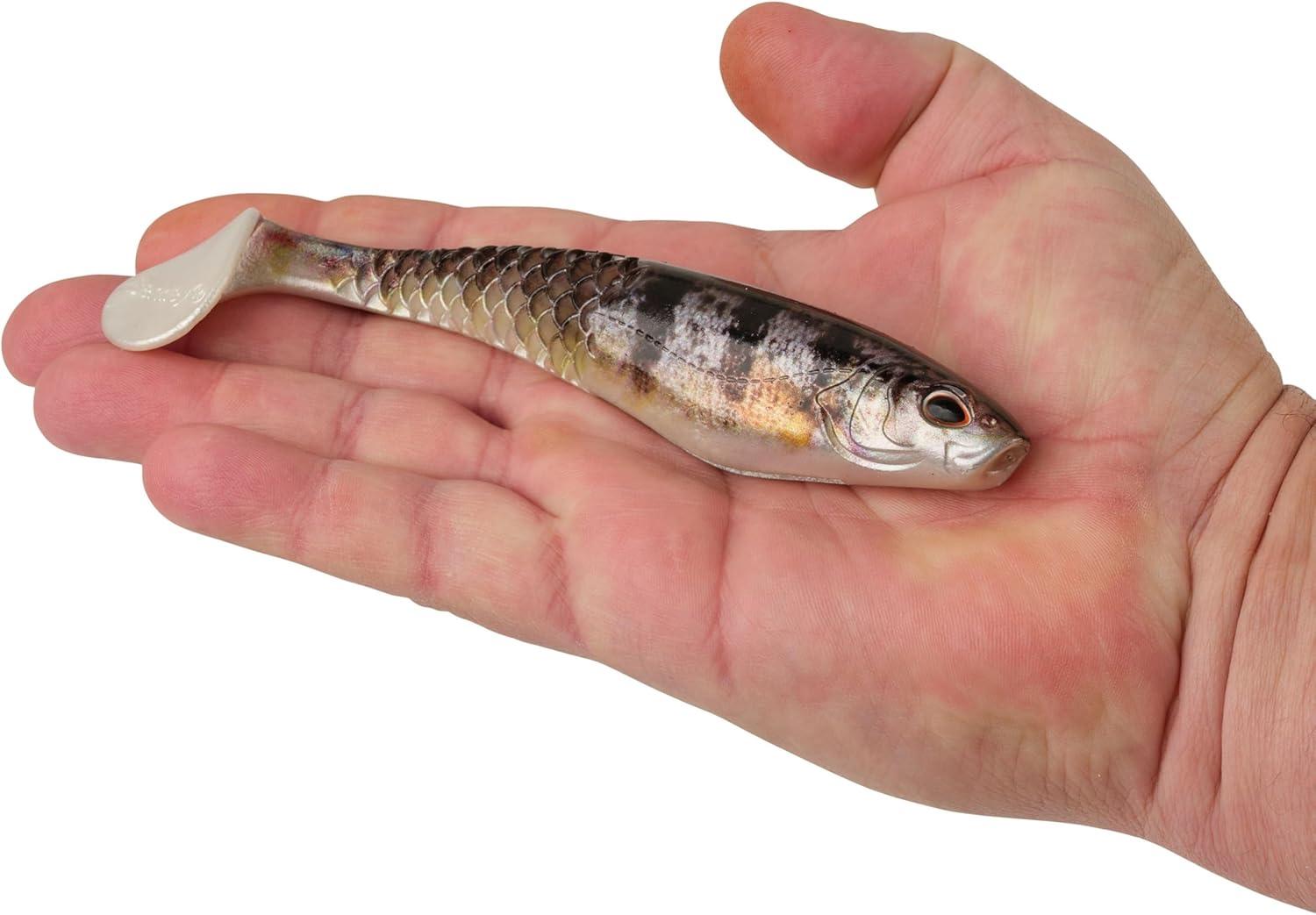 imageBerkley PowerBait Unrigged CullShad Fishing Soft BaitHD Yellow Perch