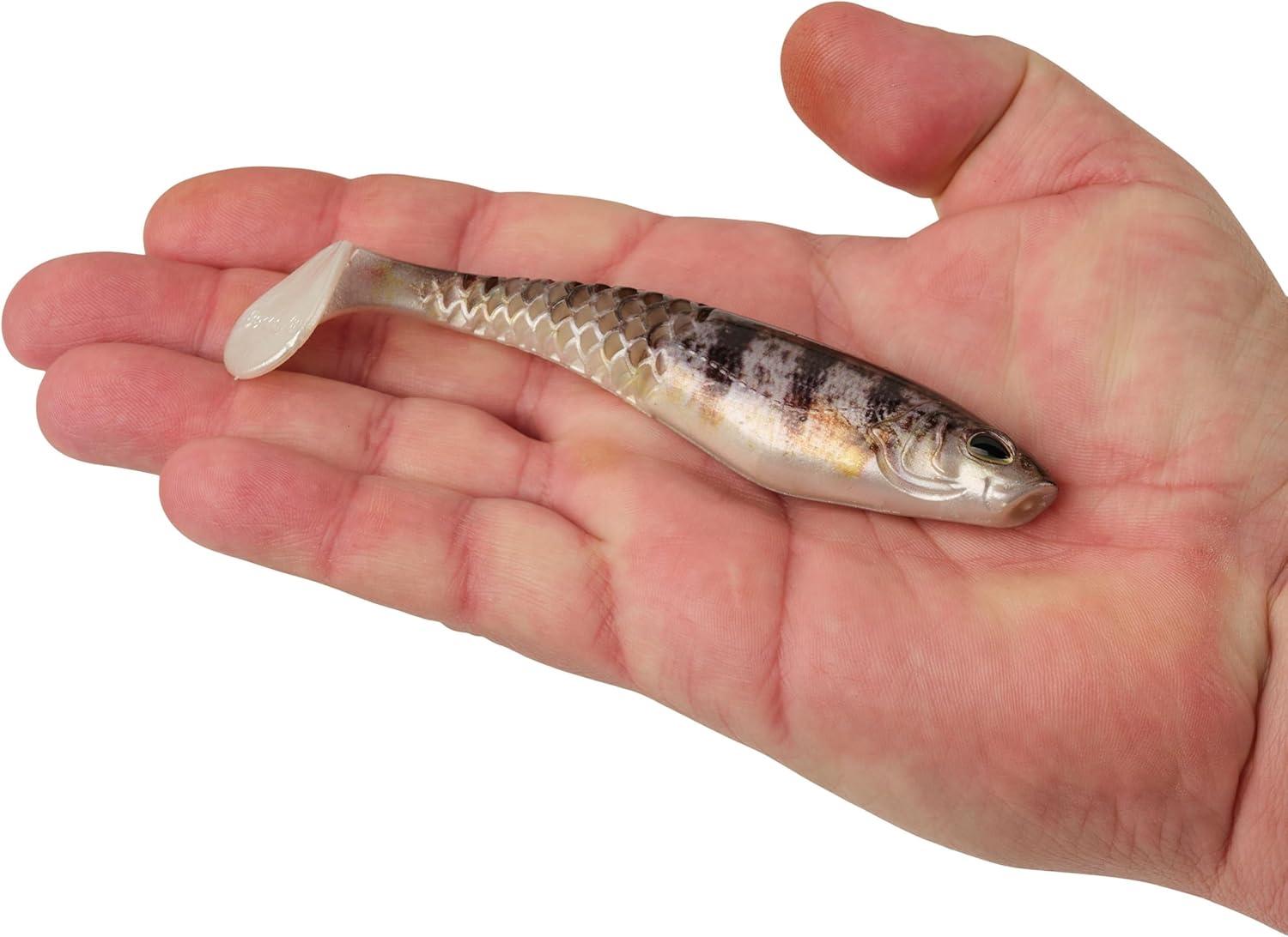 imageBerkley PowerBait Unrigged CullShad Fishing Soft BaitHD Yellow Perch