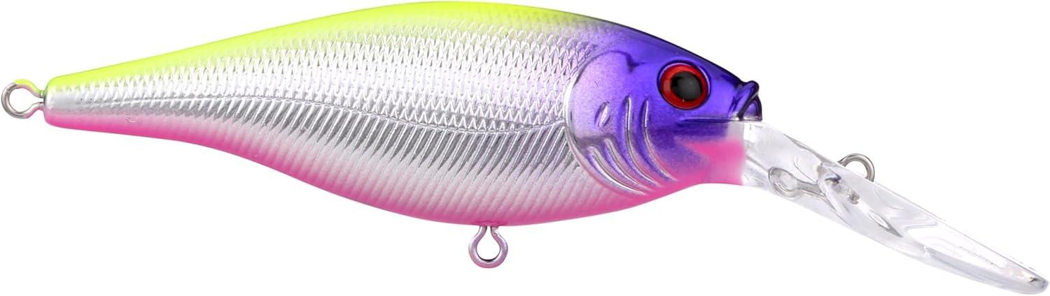 imageBerkley Flicker Shad Fishing Lure Flashy Pearl 316 oz 2in 5cm Crankbaits Size Profile and Dive Depth Imitates Real Shad Equipped with Fusion19 Hook