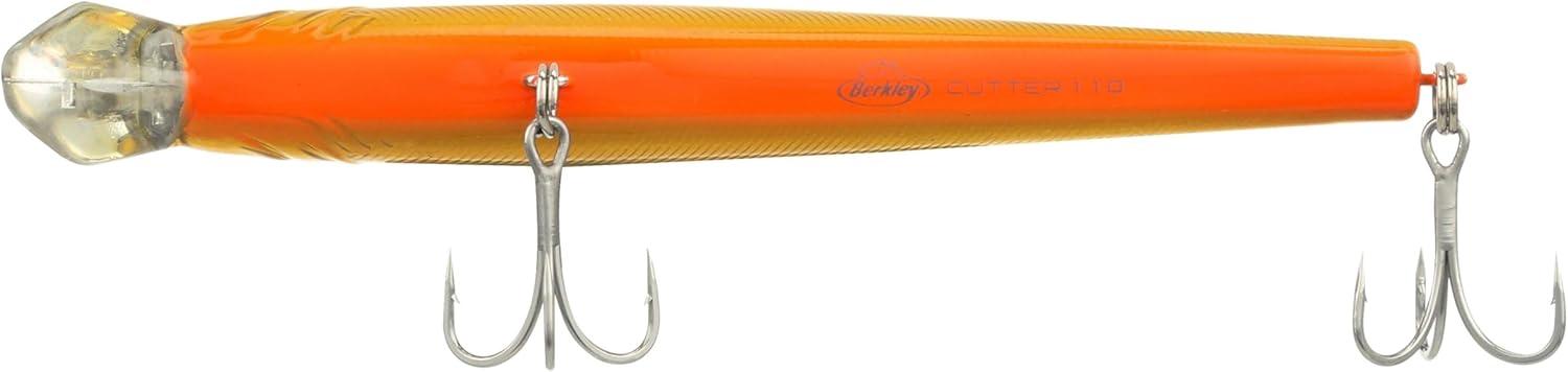 imageBerkley Cutter Saltwater Fishing Hard Bait Erratic Rolling Action Ideal for a Variety of Retrieves and Species Equipped with Fusion19 HookBlack Gold