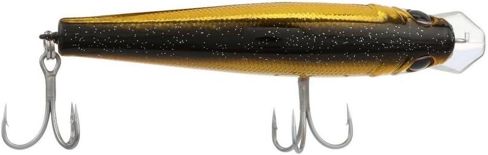 imageBerkley Cutter Saltwater Fishing Hard Bait Erratic Rolling Action Ideal for a Variety of Retrieves and Species Equipped with Fusion19 HookBlack Gold