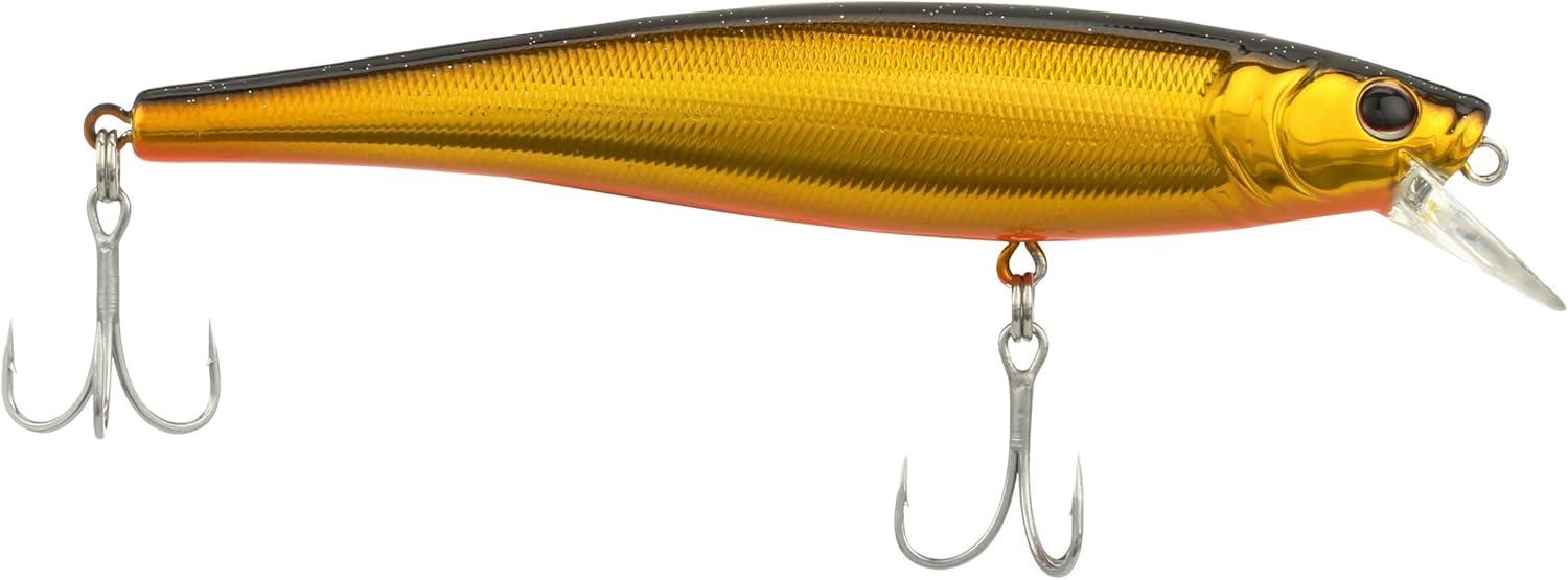 imageBerkley Cutter Saltwater Fishing Hard Bait Erratic Rolling Action Ideal for a Variety of Retrieves and Species Equipped with Fusion19 HookBlack Gold