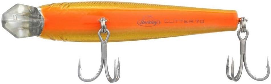 imageBerkley Cutter Saltwater Fishing Hard Bait Erratic Rolling Action Ideal for a Variety of Retrieves and Species Equipped with Fusion19 HookBlack Gold