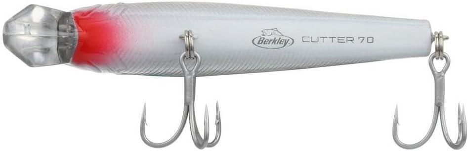 imageBerkley Cutter Saltwater Fishing Hard Bait Erratic Rolling Action Ideal for a Variety of Retrieves and Species Equipped with Fusion19 HookBlack Silver