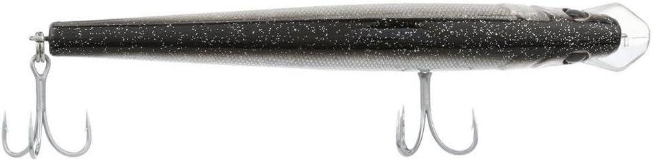 imageBerkley Cutter Saltwater Fishing Hard Bait Erratic Rolling Action Ideal for a Variety of Retrieves and Species Equipped with Fusion19 HookBlack Silver