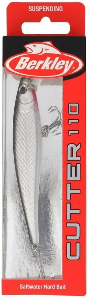 imageBerkley Cutter Saltwater Fishing Hard Bait Erratic Rolling Action Ideal for a Variety of Retrieves and Species Equipped with Fusion19 HookBlack Silver