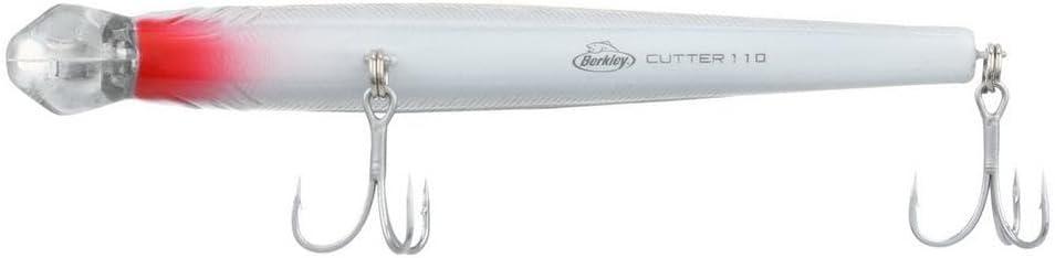 imageBerkley Cutter Saltwater Fishing Hard Bait Erratic Rolling Action Ideal for a Variety of Retrieves and Species Equipped with Fusion19 HookBlack Silver