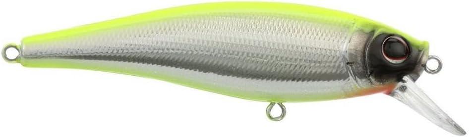 imageBerkley Cutter Saltwater Fishing Hard Bait Erratic Rolling Action Ideal for a Variety of Retrieves and Species Equipped with Fusion19 HookChromeChartreuse