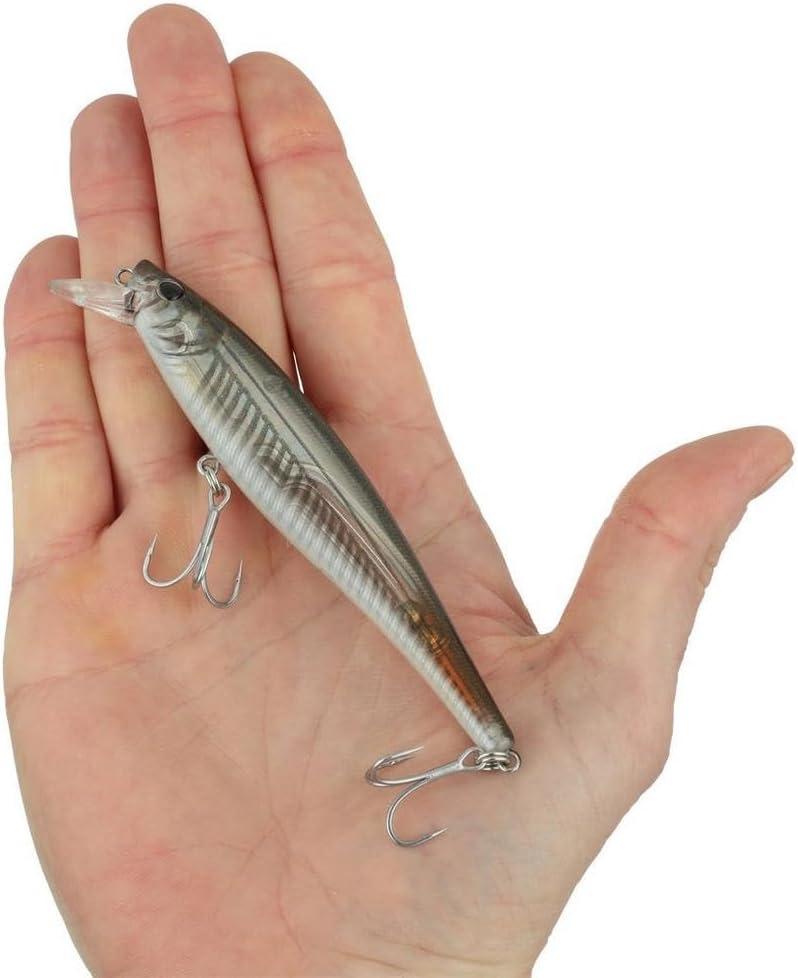 imageBerkley Cutter Saltwater Fishing Hard Bait Erratic Rolling Action Ideal for a Variety of Retrieves and Species Equipped with Fusion19 HookMangrove Minnow